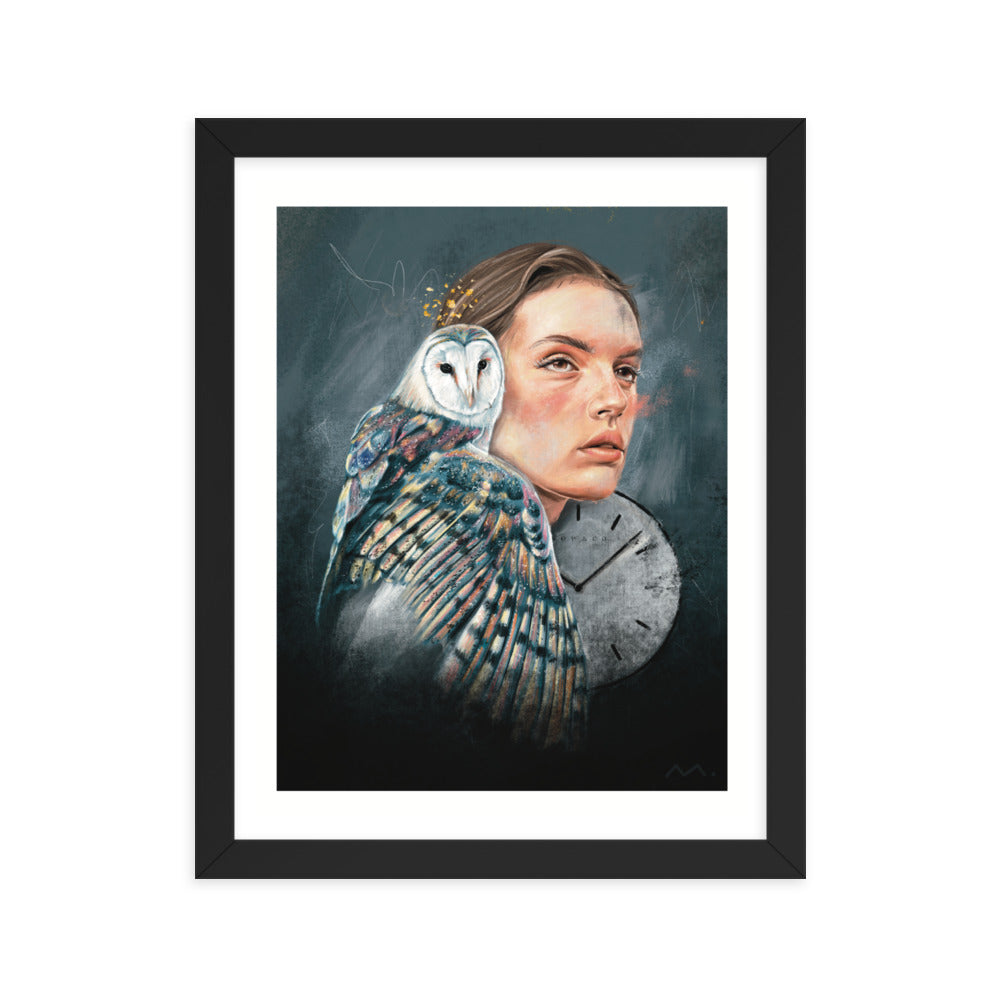 "Now" Art Print (Framed)