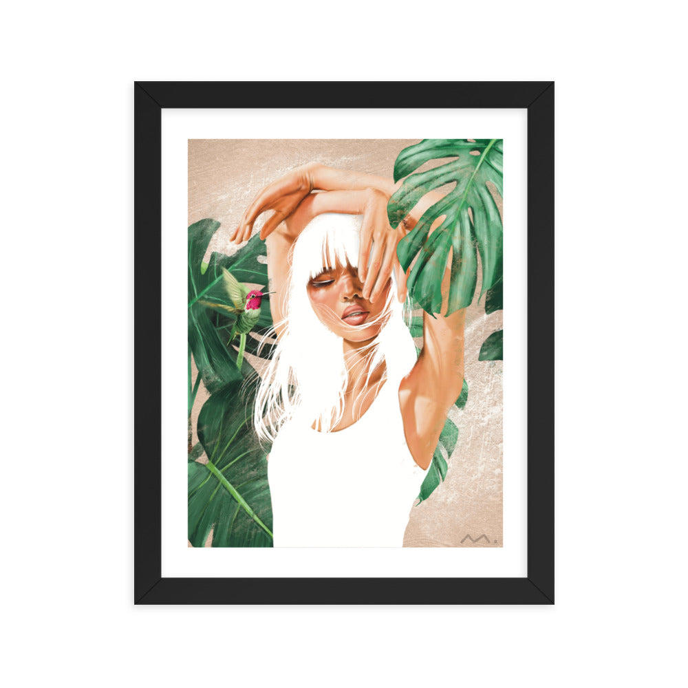 "Not Lost" Art Print (Framed)
