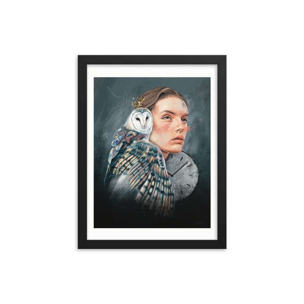 "Now" Art Print (Framed)