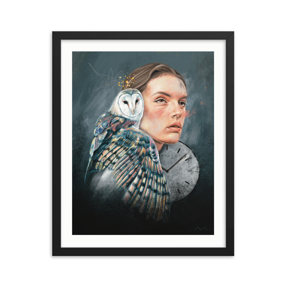 "Now" Art Print (Framed)
