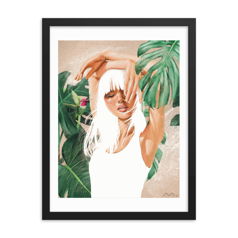 "Not Lost" Art Print (Framed)
