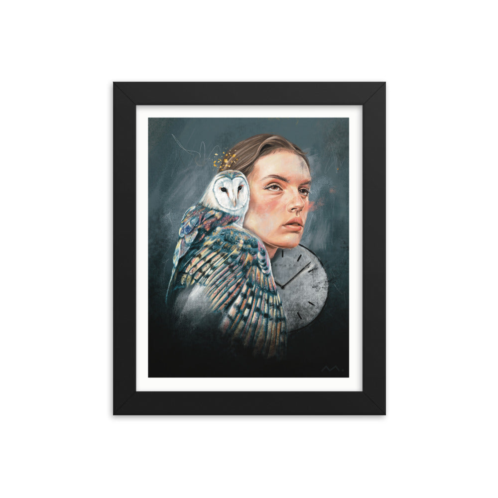 "Now" Art Print (Framed)