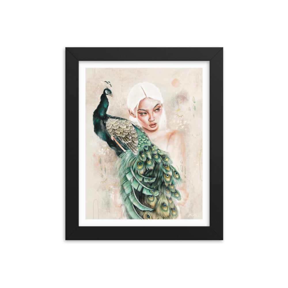 "Feathers" Art Print (Framed)