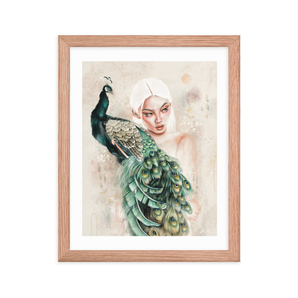 "Feathers" Art Print (Framed)
