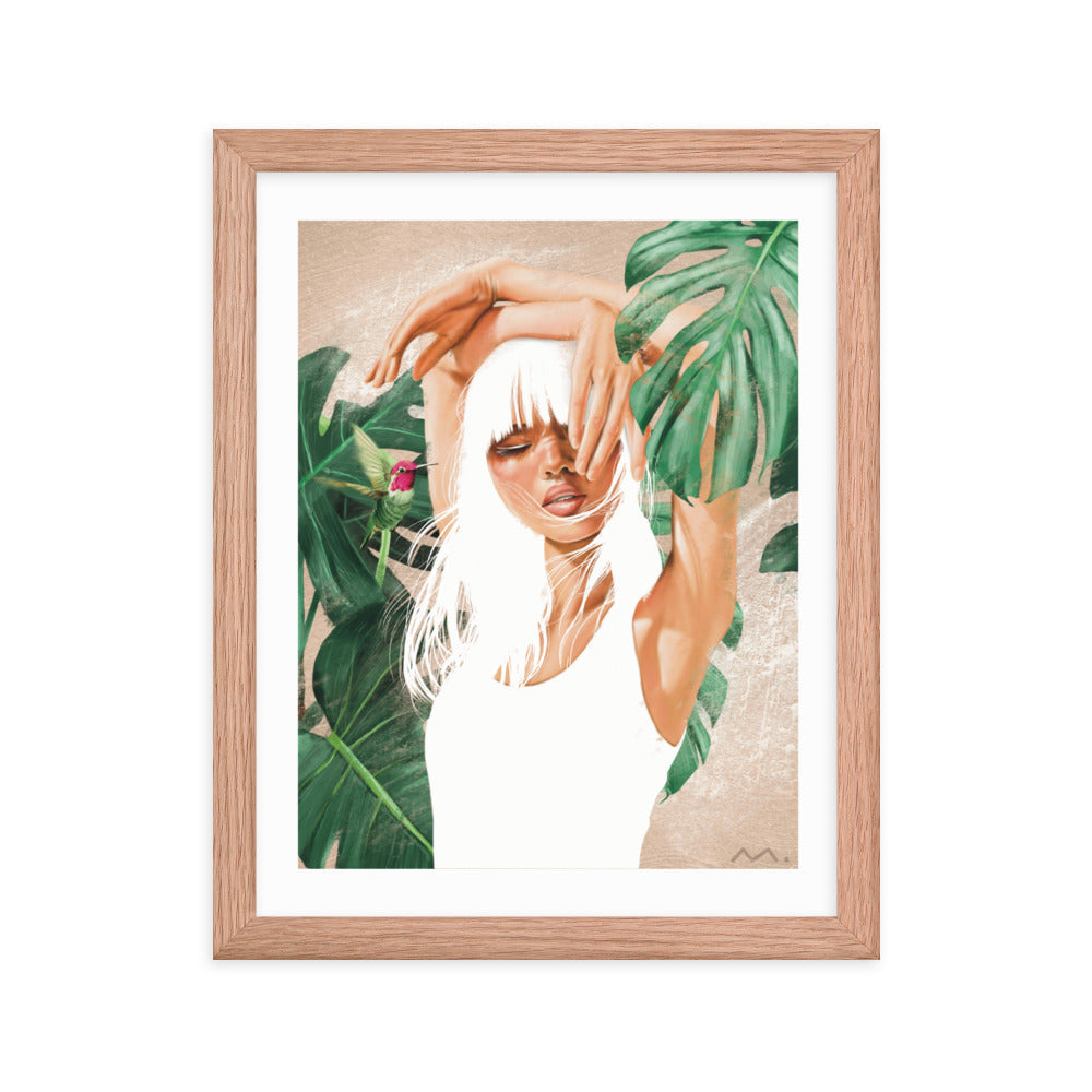 "Not Lost" Art Print (Framed)
