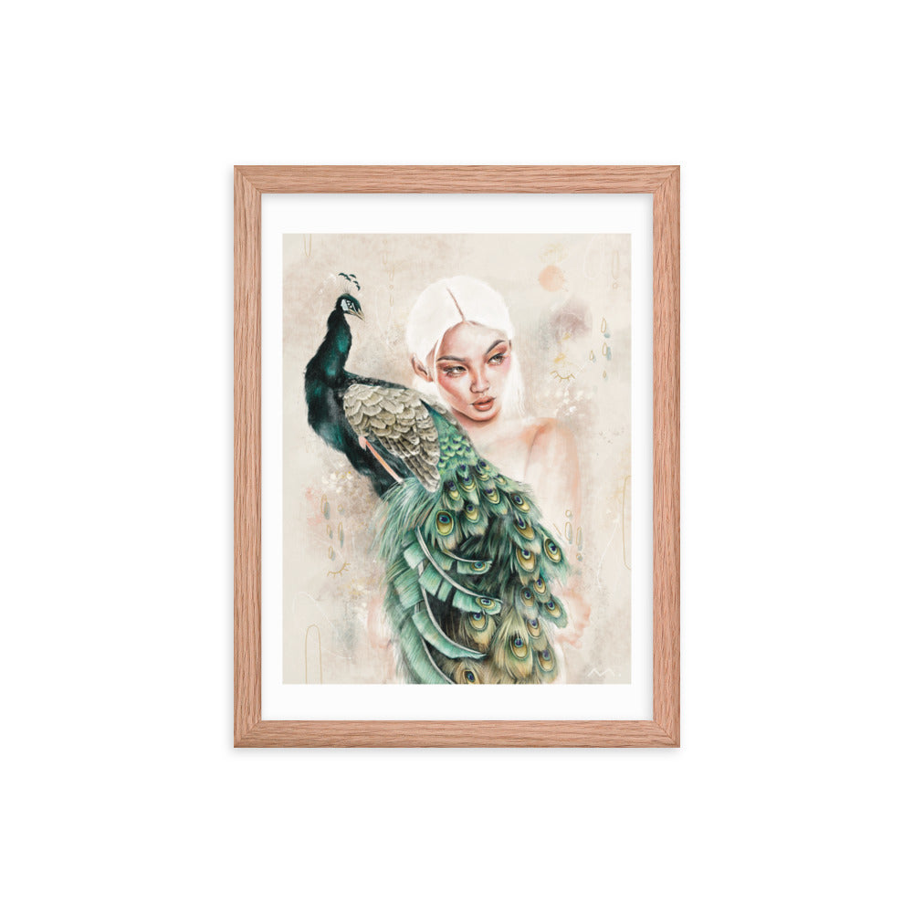 "Feathers" Art Print (Framed)