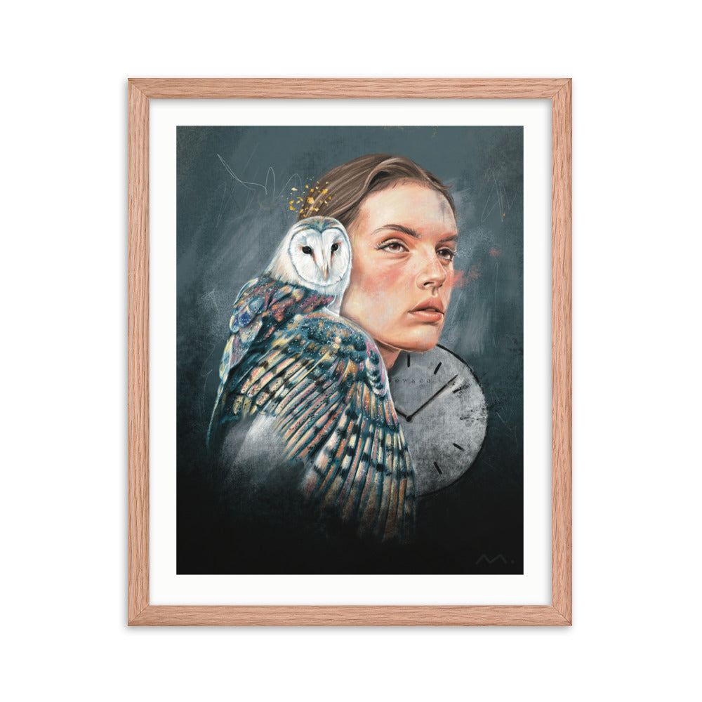 "Now" Art Print (Framed)