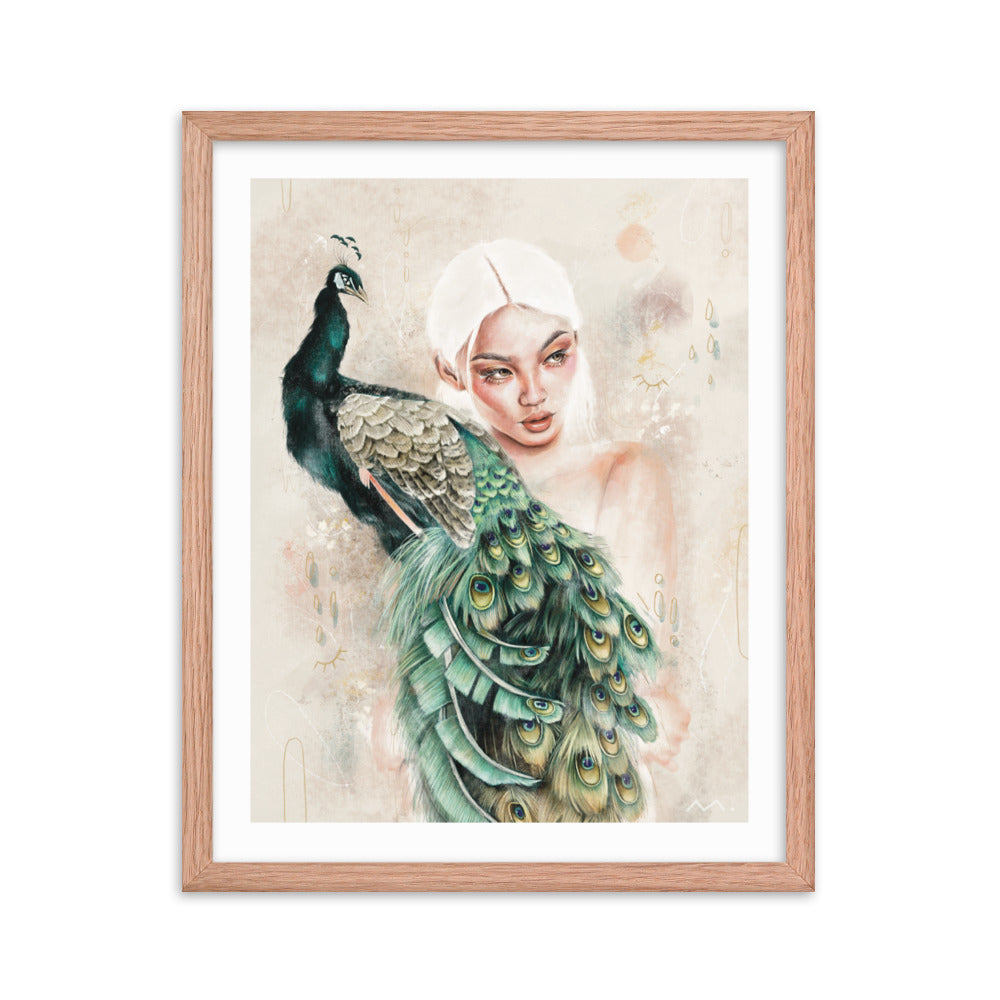 "Feathers" Art Print (Framed)