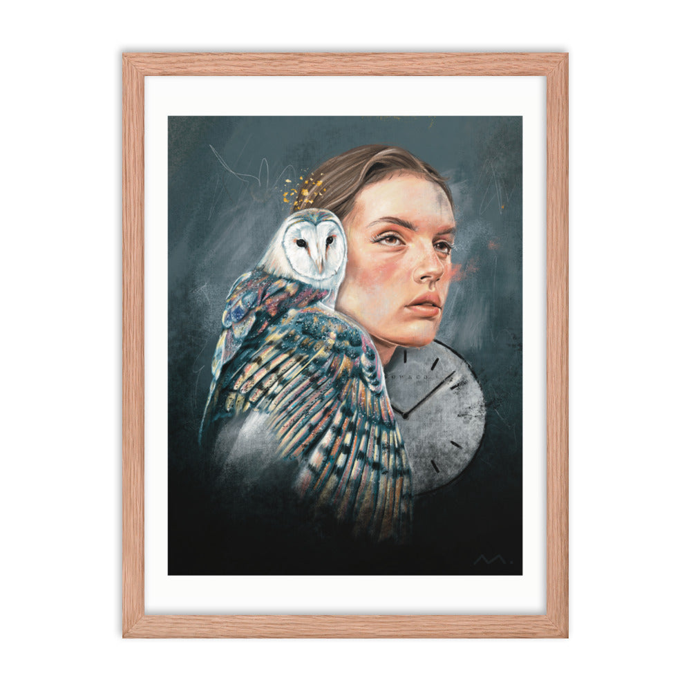 "Now" Art Print (Framed)