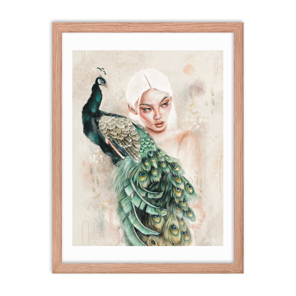 "Feathers" Art Print (Framed)