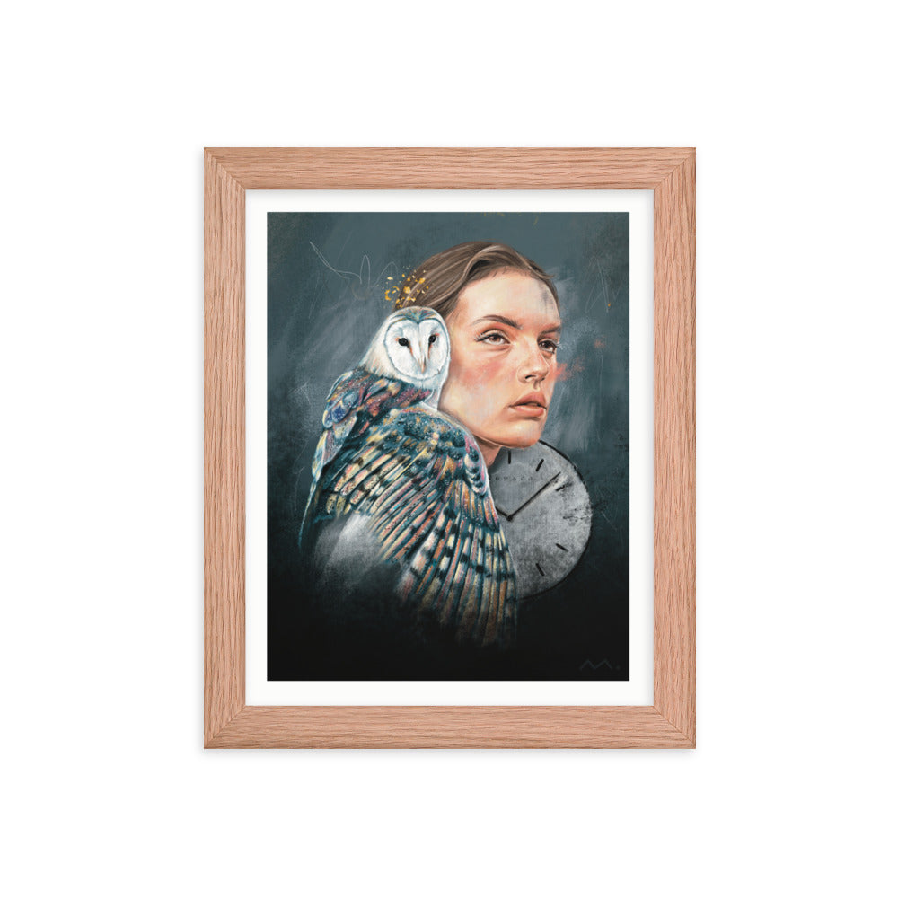 "Now" Art Print (Framed)