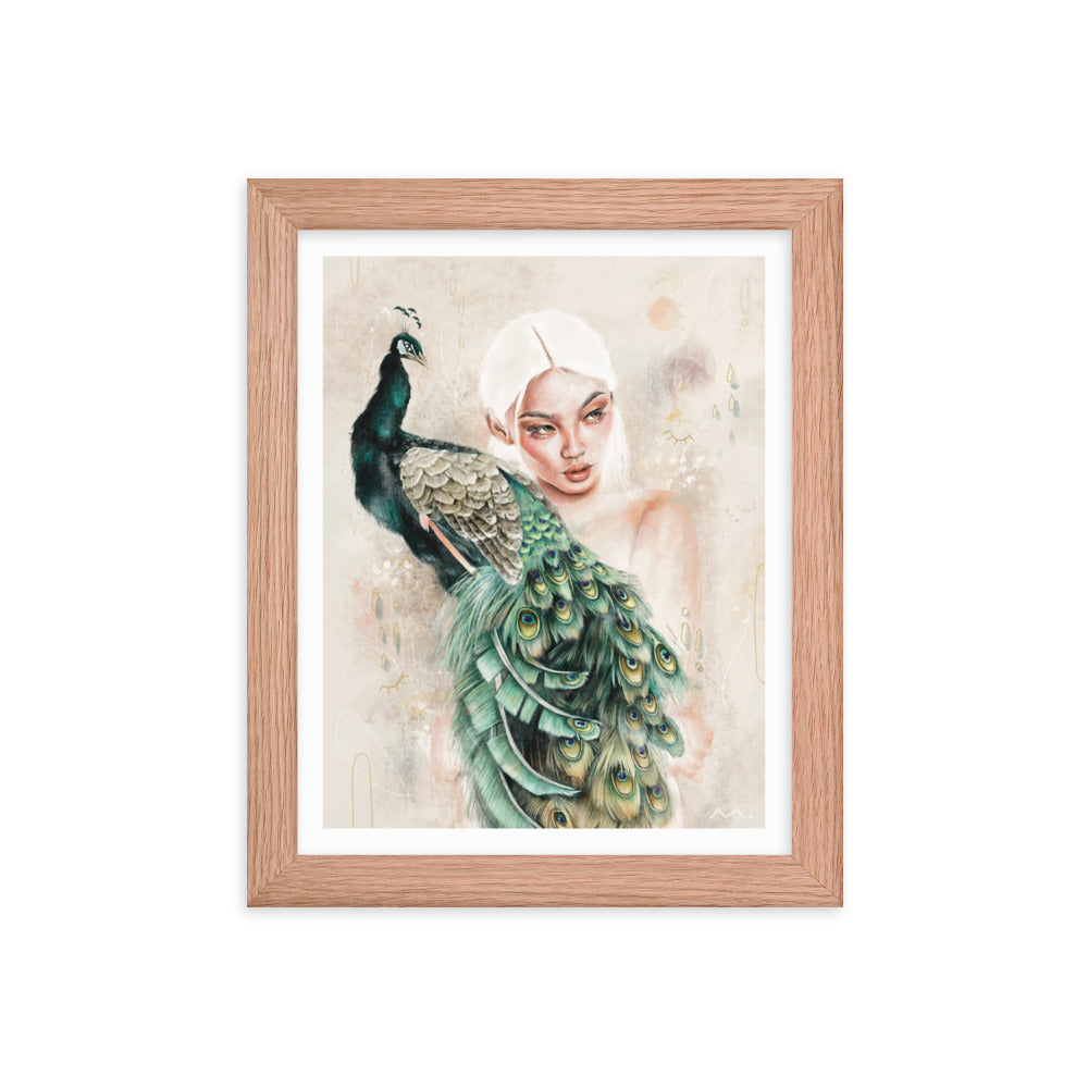 "Feathers" Art Print (Framed)