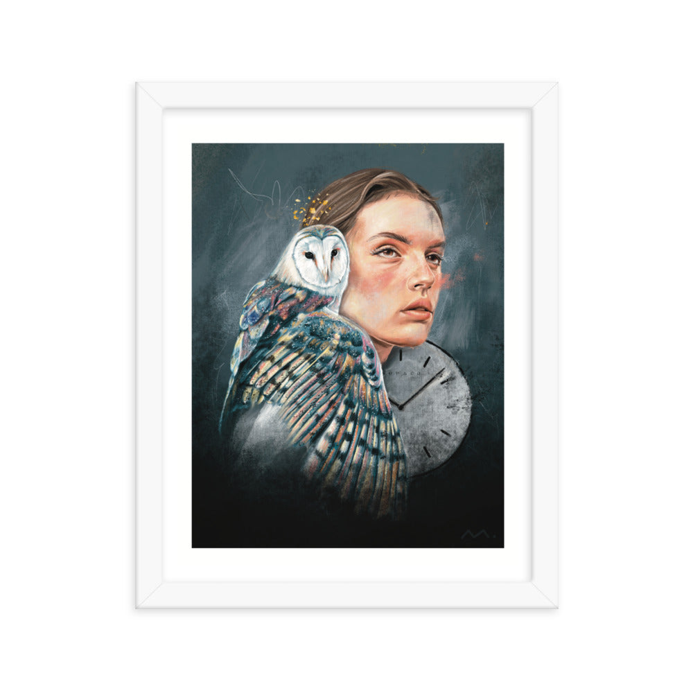 "Now" Art Print (Framed)