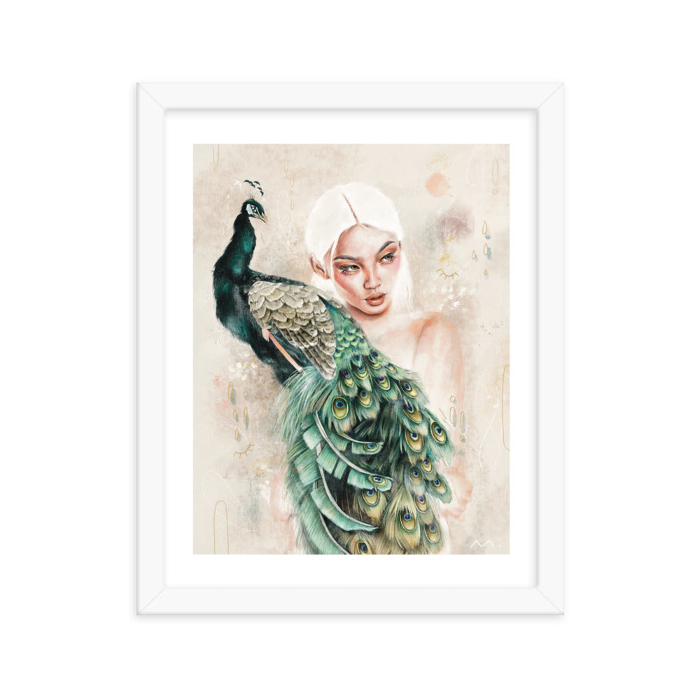 "Feathers" Art Print (Framed)