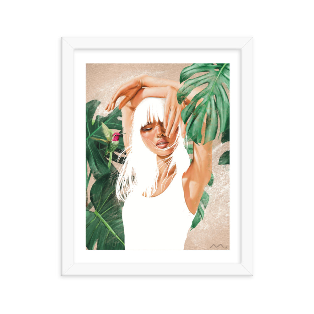 "Not Lost" Art Print (Framed)