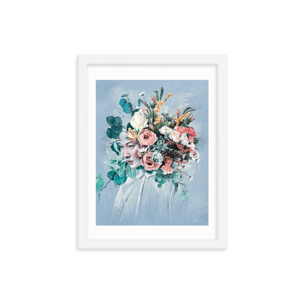 "Mind Bloom" Art Print (Framed)