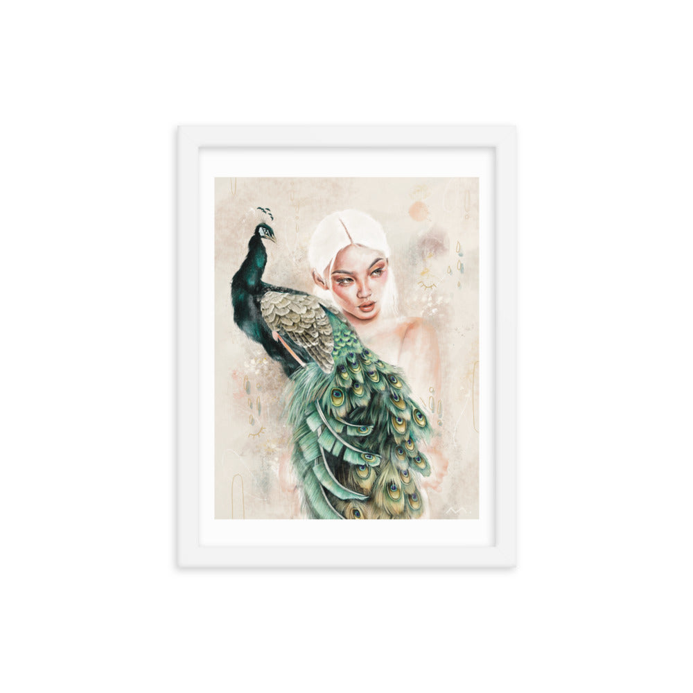 "Feathers" Art Print (Framed)