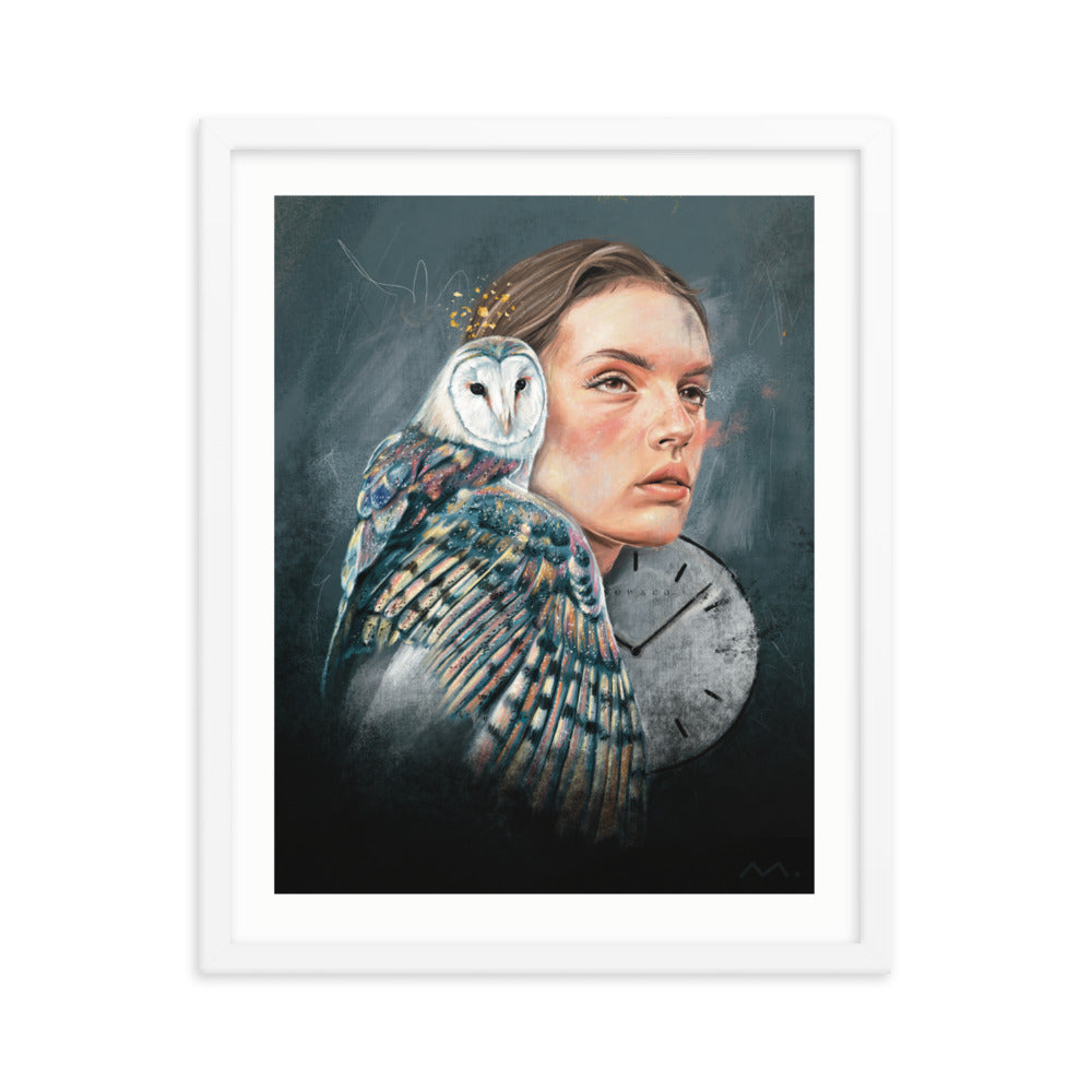 "Now" Art Print (Framed)
