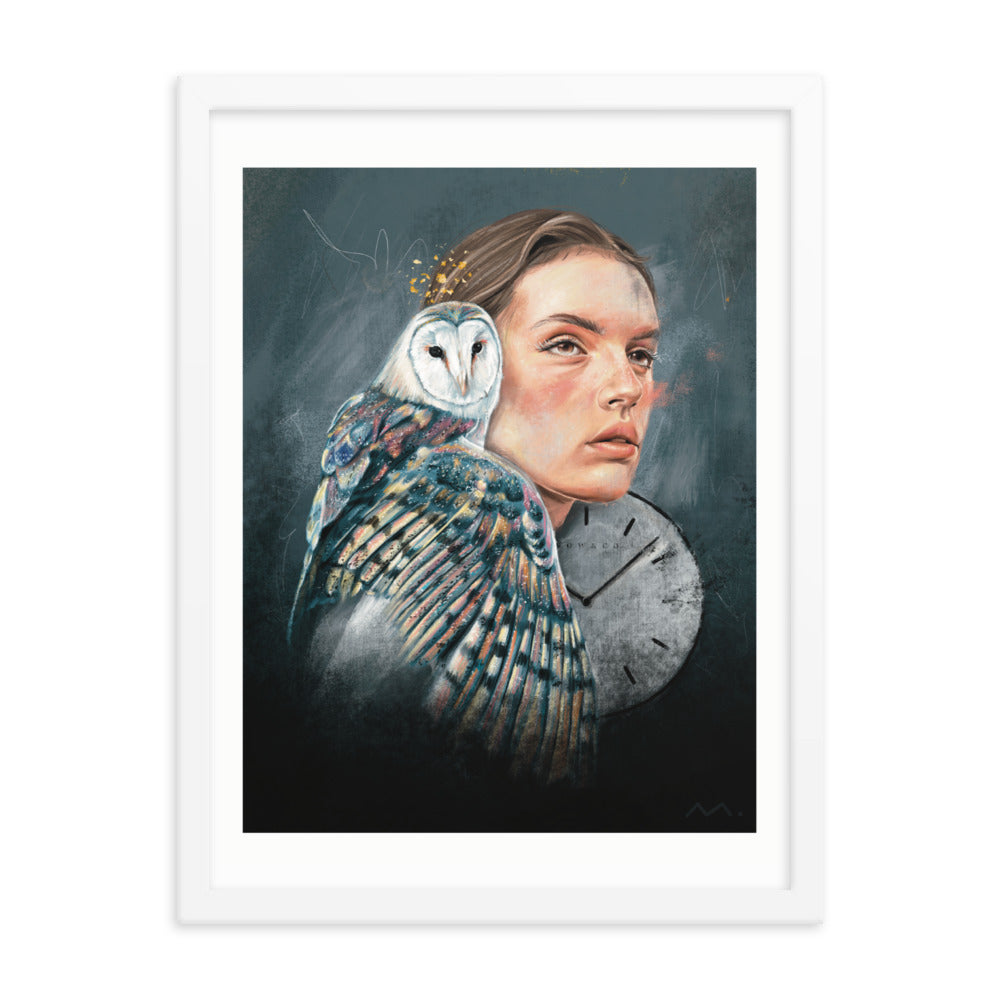 "Now" Art Print (Framed)