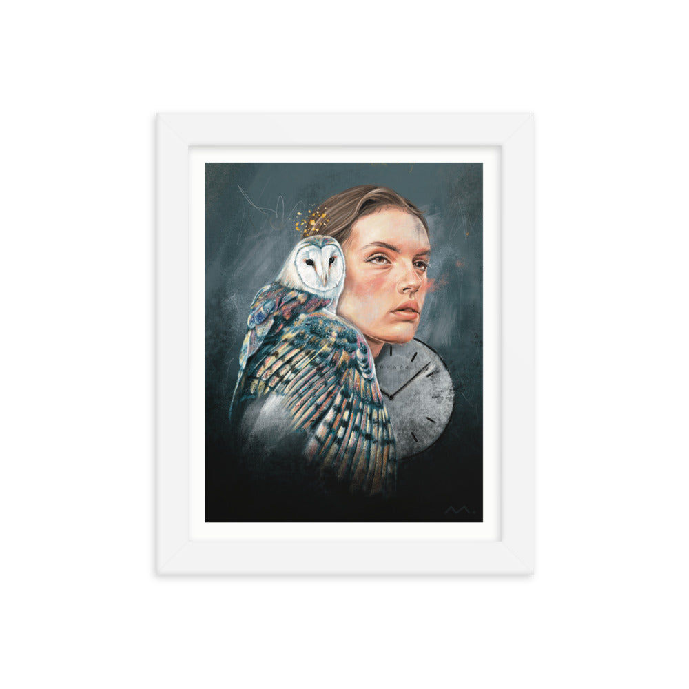 "Now" Art Print (Framed)
