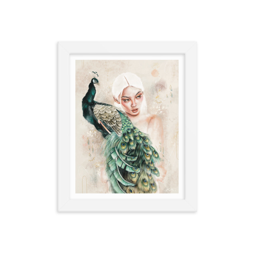 "Feathers" Art Print (Framed)