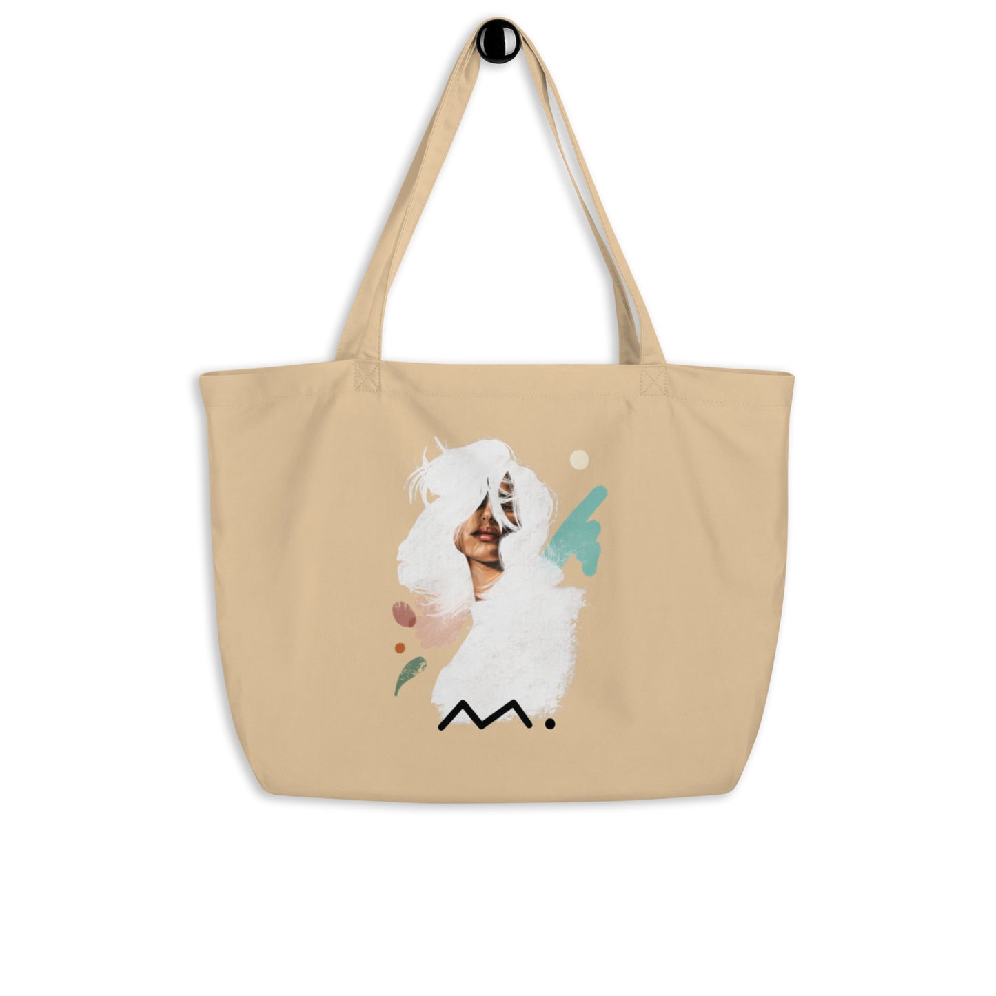 Large "Palette" Organic Tote Bag