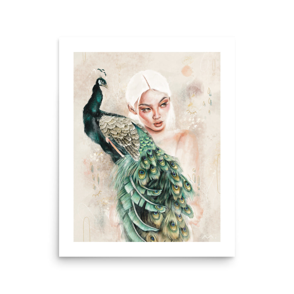 "Feathers" Art Print