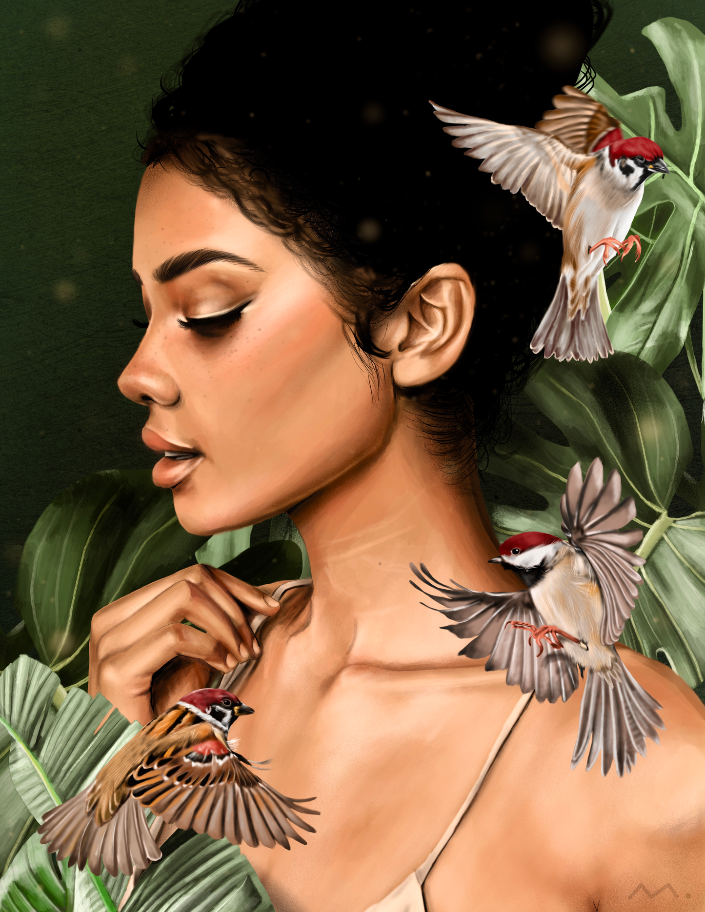 Jungle Birds Art Print (2020)