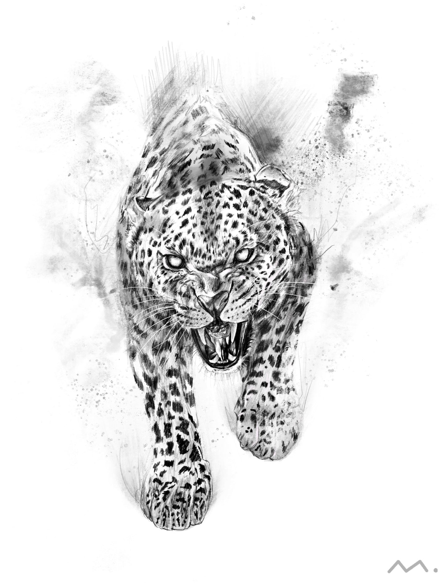 Leopard Art Print (2021)